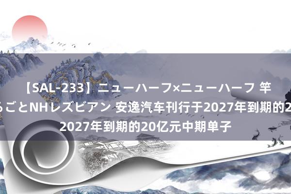 【SAL-233】ニューハーフ×ニューハーフ 竿有り同性愛まるごとNHレズビアン 安逸汽车刊行于2027年到期的20亿元中期单子