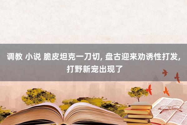 调教 小说 脆皮坦克一刀切, 盘古迎来劝诱性打发, 打野新宠出现了